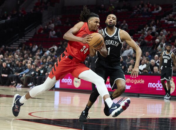 Brooklyn nets x online portland trail blazers